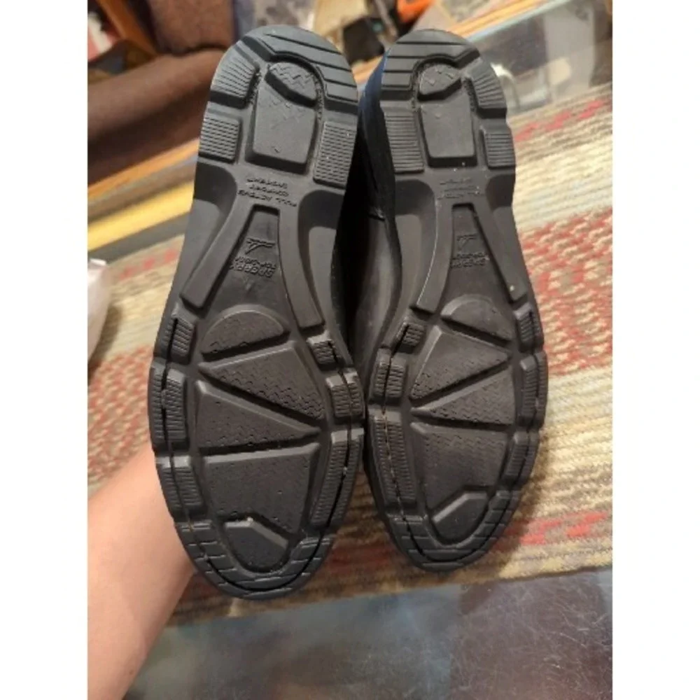 Sperry Active Top Sider Black Leather High Top Boat Shoe Womans‎ 9.5 Mens 7.5